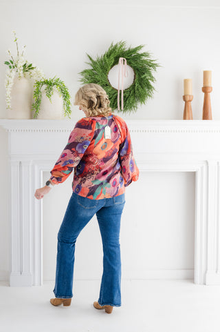 Fashion Category Floral Blouse