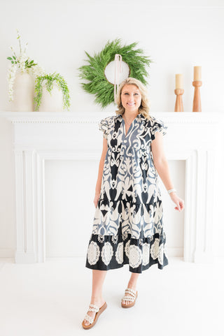 Sweet Contrast Dress