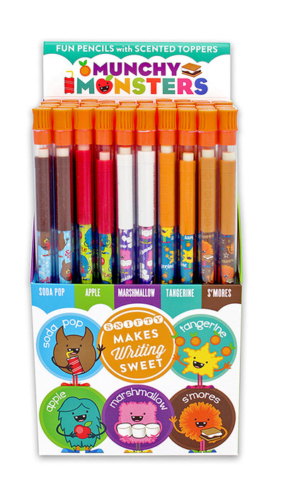 Fun Pencils With Scented Toppers
