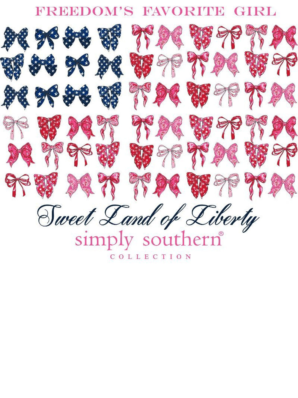 Simply Southern "Freedom's Favorite Girl" Tee