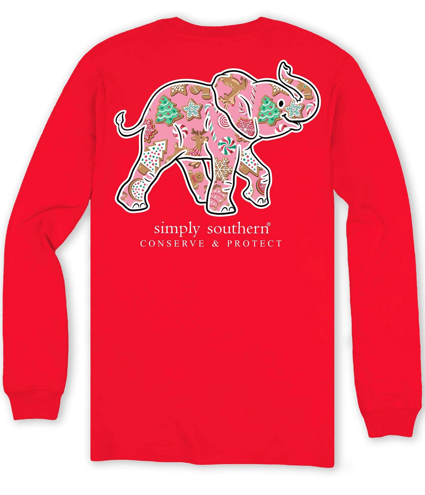 Simply Southern Elephant Cookie Shirt