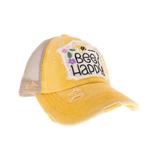 CC Beanie Bee Happy Pony Cap