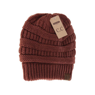 Classic Solid CC Beanie