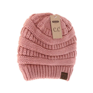 Classic Solid CC Beanie