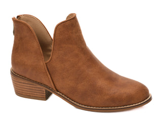 The Vanish Bootie - Cognac