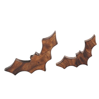 Going Batty: Rustic Wooden Bat Decor