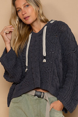 Touch of Elegance Hooded Sweater