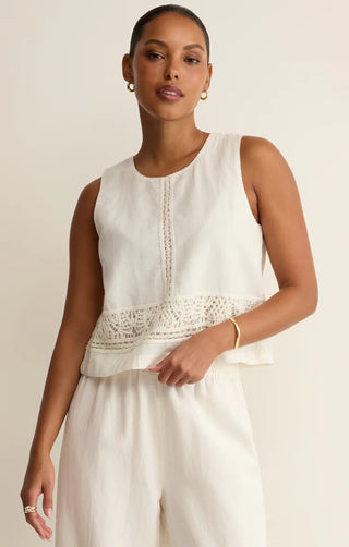 Z SUPPLY Sloane Embroidered Top