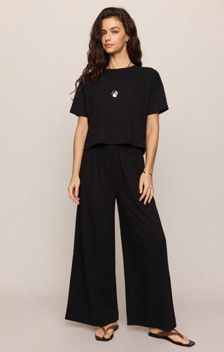 Z SUPPLY Sway Textured Cropped Tee
