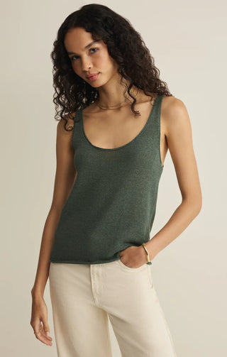 Z SUPPLY Perch Linen Tank