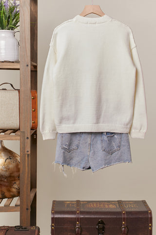 Jingle Gingerbread Cardigan