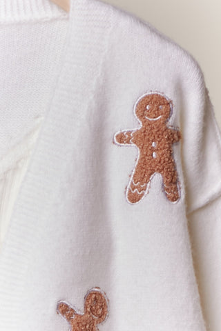 Sugar And Spice Gingerbread Cardigan