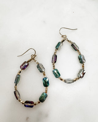 Across The Room Beaded Teardrop Earrings - Bray and Em Boutique
