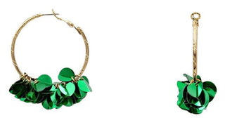 Acrylic Round Hoop Earrings - Bray and Em Boutique