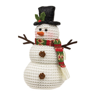 Knit Snowman Sitters