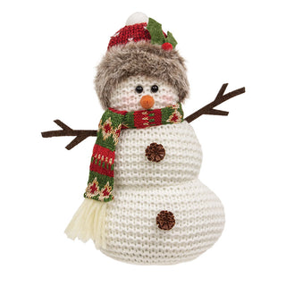 Knit Snowman Sitters