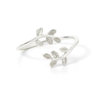 Adjustable Delicate Leaf Ring - Bray and Em Boutique