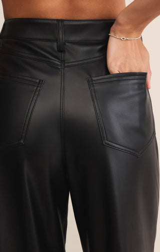 Z-SUPPLY Marli Wide Leg Leather Pants