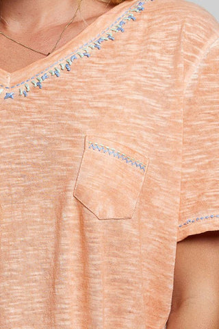 Airy Ease Knit Tee - Bray and Em Boutique