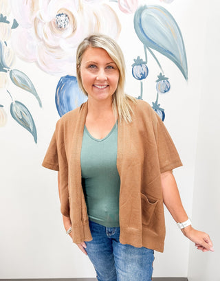 Alani Lightweight Cardigan with Pockets - Bray and Em Boutique