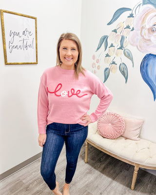 All About Love Sweater - Bray and Em Boutique