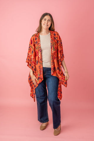 All I Need Flowy Kimono - Bray and Em Boutique