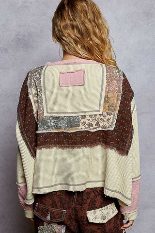 All I Want Patchwork Top - Bray and Em Boutique