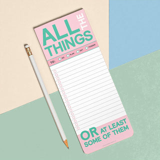 All The Things Make - a - List Pad - Bray and Em Boutique