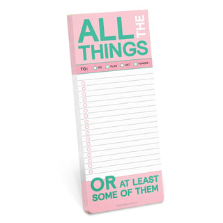 All The Things Make - a - List Pad - Bray and Em Boutique