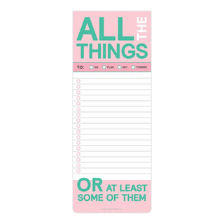 All The Things Make - a - List Pad - Bray and Em Boutique