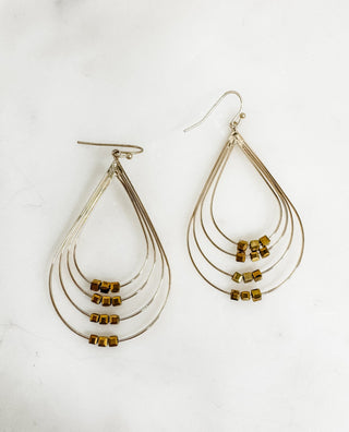 All You Can See Layered Tear Drop Earring - Bray and Em Boutique