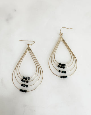 All You Can See Layered Tear Drop Earring - Bray and Em Boutique