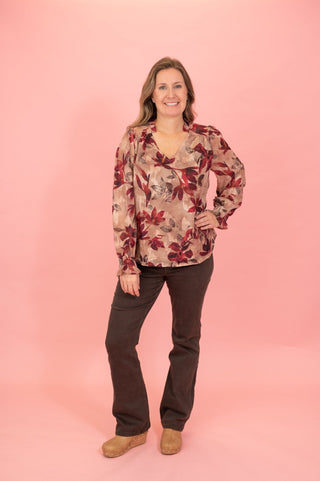 Alluring Appeal Floral Blouse - Bray and Em Boutique