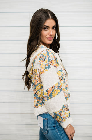 Alluring Beauty Zip Up Hoodie - Bray and Em Boutique