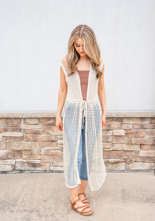 Always The Same Thing Front Tie Cardigan - Bray and Em Boutique