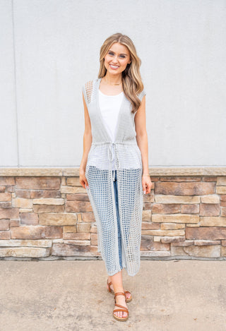 Always The Same Thing Front Tie Cardigan - Bray and Em Boutique