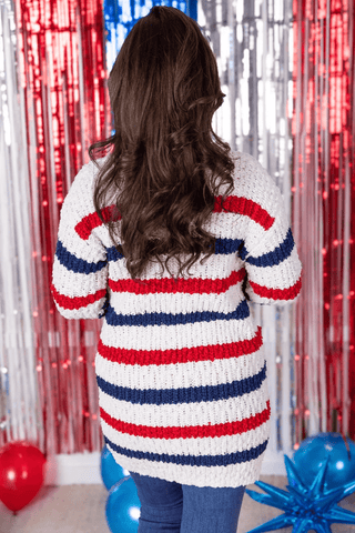 Amazing Destination Stripe Cardigan - Bray and Em Boutique