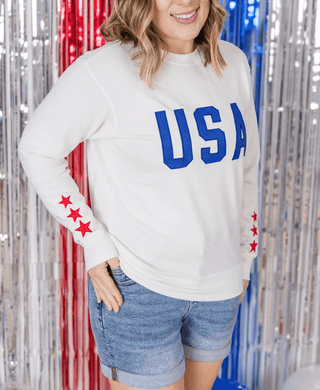 American Pride USA Pullover Top - Bray and Em Boutique