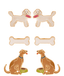 White/Bone Dog