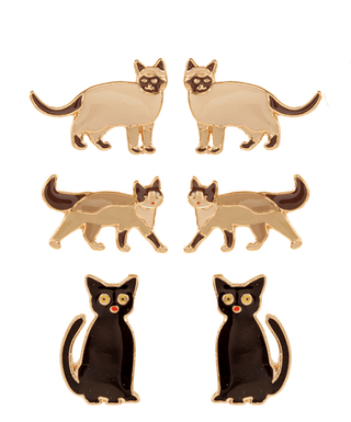 Animal Set of 3 Earring - Bray and Em Boutique