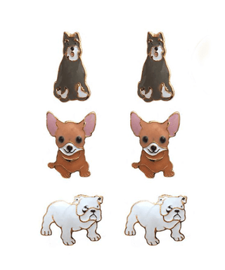Animal Set of 3 Earring - Bray and Em Boutique