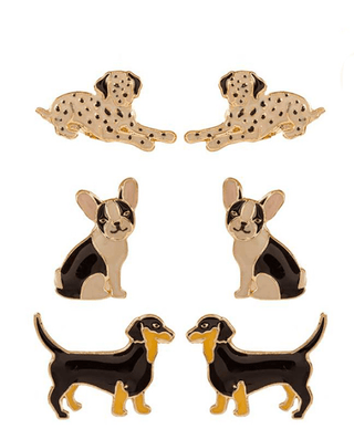 Animal Set of 3 Earring - Bray and Em Boutique