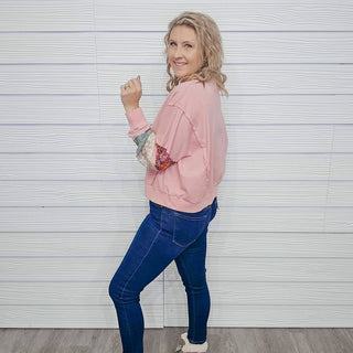 Apology Accepted Terry Knit Pullover - Bray and Em Boutique