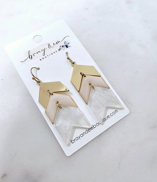 Arrow Up Earrings - Bray and Em Boutique