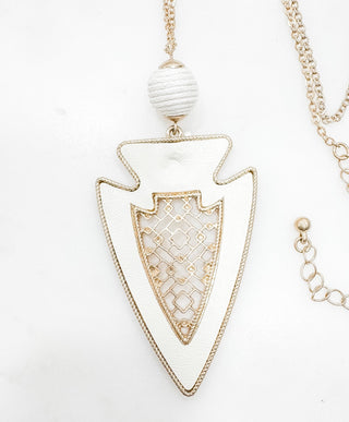 Arrowhead Pendant Necklace - Bray and Em Boutique