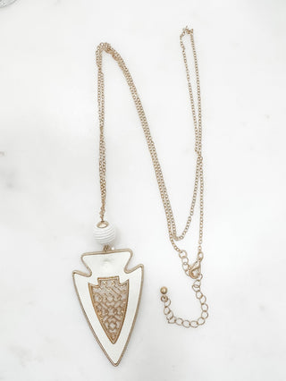Arrowhead Pendant Necklace - Bray and Em Boutique