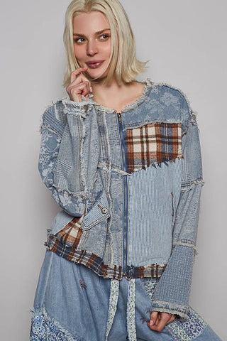 Art House Patchwork Jacket - Bray and Em Boutique