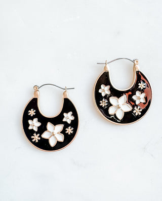 Artful Blooms Floral Earring - Bray and Em Boutique