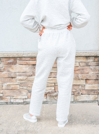 Athleisure Lifestyle Textured Pants - Bray and Em Boutique