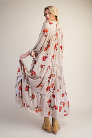 Autumn in Bloom Maxi Dress - Bray and Em Boutique